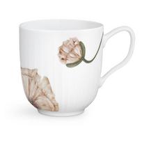 Baltas porcelianinis puodelis Kähler Design Hammershøi Poppy, 330 ml