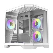 Darkflash Darfresh FT350 computer case + 5 aRGB fans (white)