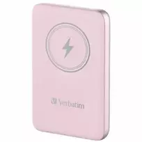 Verbatim Charge'n'Go external battery (power bank) | 10000 mAh | 20W | USB-C, MagSafe | pink