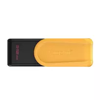 KINGSTON 512GB Portable USB 3.2 Gen 1 DataTraveler Exodia S pendrive (Black/Yellow)