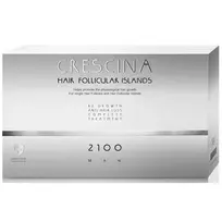Labo Crescina Follicular Islands 2100, For Growth Stimulation, Serum Treatment Ampoules, For Scalp, For Men, 10 + 10 pcs
