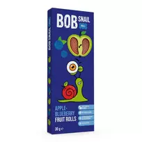 Bob Snail Apple and blueberry rolls, 30g