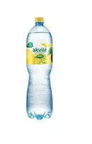 Akvile Aquille drinking water with lemon, lightly sparkling, 1.5l