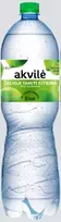 Akvile Sparkling mineral water with lime flavor, 1.5l