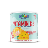 MALIE Vitaminas D3 kaulams, dantims, raumenims ir imuninei sistemai vaikams