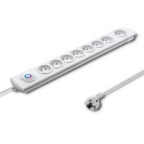 QOLTEC Surge protector 8 sockets 1.5m
