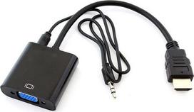 AV adapter Hertz HDMI - D-Sub (VGA) + Jack 3.5mm black