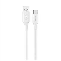 Mob. telefono kabelis Dudao L2sT USB-A - USB-C 6A Cable 1.2m - White