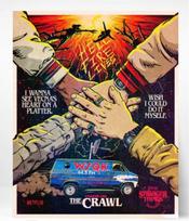 Stranger Things 5 sezonas Plakatas Skardinė lentelė 20x30 cm Retro Sienų dekoras