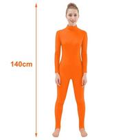 Spandex Invisible Costume Full Body Jumpsuit Costume Invisible Morph Suit  Stage Performance Kids 150cm