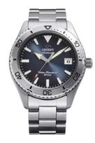 [NAUJAS] Orient Mako 40 Automatinis nardytojo dizainas, Tamsiai mėlynas gradiento ciferblatas, 40 mm nerūdijančio plieno, RN-AC0Q14L, Pagamintas Japonijoje, Originali Japonijos garantija, Visiškai naujas
