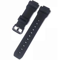 16 mm silikoninis dirželis Casio DW-9000/9003/9004 DW-9050/9051/9052 laikrodžiui, guminis vandeniui atsparus apyrankės sportinis riešo dirželis, priedai 16mm