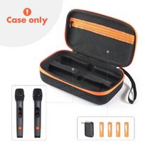 Kietas dėklas mikrofonams, nešiojami priedai, skirti JBL belaidžiams dviems mikrofonams kelionėms For Battery Model