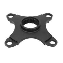 104BCD Grandinės žiedo adapteris (voras) Bafang M420/M300/M200/M215/M410/M315 vidurinio variklio grandinės ratui juoda
