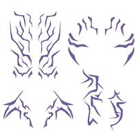 New Laser Kpop Demon Hunters Rumi Kang Temporary Tattoo Sticker Face And Body Tattoo Sticker For Halloween Party Gifts 1600*900*700MM