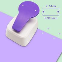 Earring Cards Display Holder Puncher Punch Card Tool for cards scrapbook paper punch Jewelry Card 1 violetinė