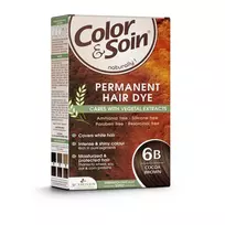 COLOR&SOIN plaukų dažai be amoniako 6B Cocoa Brown 135 ml