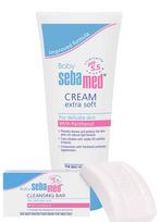 Sebamed Baby rinkinys kūdikiams – muilas be šarmų ir kremas