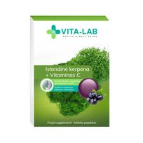 VITA-LAB pastilės gerklei su islandine kerpena ir vitaminu C 12pastilių