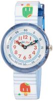 Flik Flak Story Time ICY PARTY Watch Officially White Kids' (FBNP020C), Imported, balta