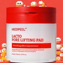 Medi-Peel Lacto Pore Lifting Pad 2.0 Poras sutraukiantys ir odą stangrinantys tonizuojamieji diskeliai 50 vnt. / 120 ml 1