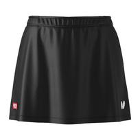 Butterfly Table Tennis Linoa JTTA 52219 Skirt, Skirt, Moisture-Wicking, Quick-Drying, Stretchable, Certified, Women's, Black, juoda