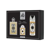Lattafa Pride King Of Arabia EDP 100 ml + EDP 20 ml + DEO VAPO 200 ml unisex
