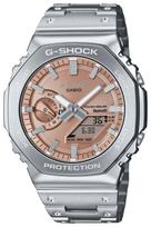 Casio Full Tough Silver G-Shock Men's Watch, GM-B2100AD-5AJF, Metal, Bluetooth, Solar,