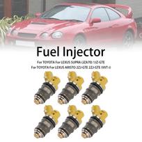 6 VNT. Kuro purkštukas 1001-87091 Tinka Denso 650CC Tinka Toyota Supra JZA80 2JZGTE 2JZ