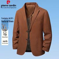 Pierre Cardin vyriškas laisvalaikio kostiumo švarkas iš lino mišinio 4XL
