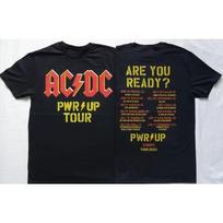 ACDC Power Up Tour Europa 2025 Marškinėliai Vyrams ir Moterims Trumpomis Rankovėmis Madingas Prekės Ženklo Marškinėlis Vasariniai Viršutiniai Drabužiai Streetwear Vyriški Drabužiai S