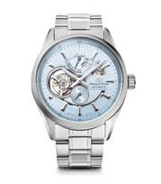 Orient Star Automatinis Modernus Riboto Leidimo 350 vnt. Mėlynas Danguje Laikrodis, Skeletas, Mechaninis, Japonija, Japonija, 2 Metų Gamintojo mėlyna