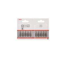 Bosch sukimo antgalių rinkinys, 10 vnt, T20, 25 mm