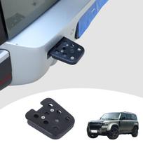 Land Rover Defender 90 110 2020-Dabartinis Vilkimo kablio pakopa Galinė juoda
