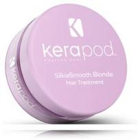 Kerapod Professional SilkieSmooth. Blonde Hair Treatment lyginti padedanti priemonė šviesiems / žiliems plaukams - 100 ml.