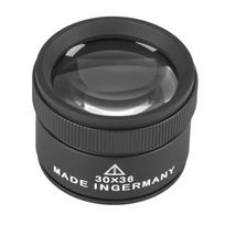 30X 36mm didinamasis stiklas tiksliam darbui K9 optinis lęšis monoklis laikrodžio didinamasis stiklas rankinis monetų, pašto ženklų, papuošalų didinamasis stiklas