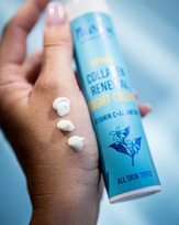 NURME - Naktinis veido kremas su neroli – kolageno atstatymui ir odos elastingumui, 50 ml