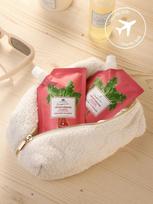 MAGRADA ORGANIC COSMETICS - TRAVEL SIZE Rabarbarų aromato plaukų šampūnas- 100ml