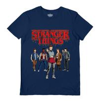 Stranger Things 5 Marškinėliai (Animacinis aktorių sąrašas), Oficialiai licencijuotas, Unisex, 4XL