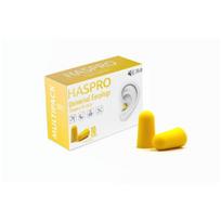 Haspro minkšti ausų kamštukai, 10 porų (38dB), geltona