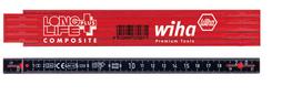 Sulankstomas metras WIHA Longlife Plus Composite (2 m, 10 segmentų)