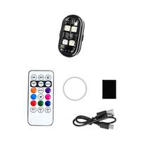 Waterproof LED Emergency Warning Lights for Car Motorcycle Aircraft Bike Wireless Strobe Light with Remote Control