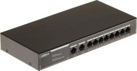 SwitchDAHUA10-Port Economical Gigabit PoE Switch with 8-Port PoEType L2SG1010LP