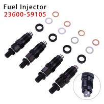 4 vnt. Kuro purkštukas Toyota 3L Hilux Hiace 2.8L varikliui 23600-59105