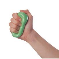 Ergoterapinė masė Theraflex putty, žalia, tvirta, 3 lygis, 85 g