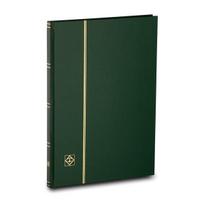 Albumas pašto ženklams Leuchtturm Basic LS 4/8“, A4, 16 juodų puslapių, žalias
