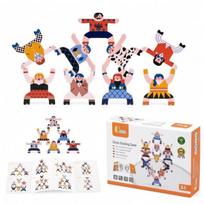 Viga Arkadinis žaidimas Balancing Humans Circus Puzzle, 12 detalių