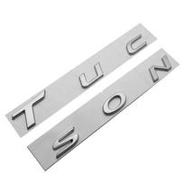 TUCSON Emblema Lipdukas Ženklelis Lipdukas Automobilio Logotipas Tinka TUCSON Priekinio Dangčio Lipdukas Bagažinės Galinės juoda