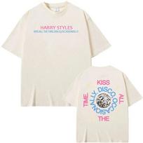 Harry Styles Bučiuokis Visada Disco Kartais 2026 Albumas Marškinėliai Aukštos Kokybės Medvilnė Harajuku Patogūs Moterims Ir Vyrams Marškinėliai S