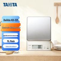 TANITA KD-321 skaitmeninės virtuvinės svarstyklės sidabras